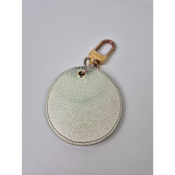Louis Vuitton x Yayoi Kusama White Infinity Dots Circle Bag Charm Keyring - Picture 2 of 4